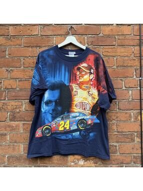 vintage Jeff Gordon DuPont AOP chase authentics t shirt XL